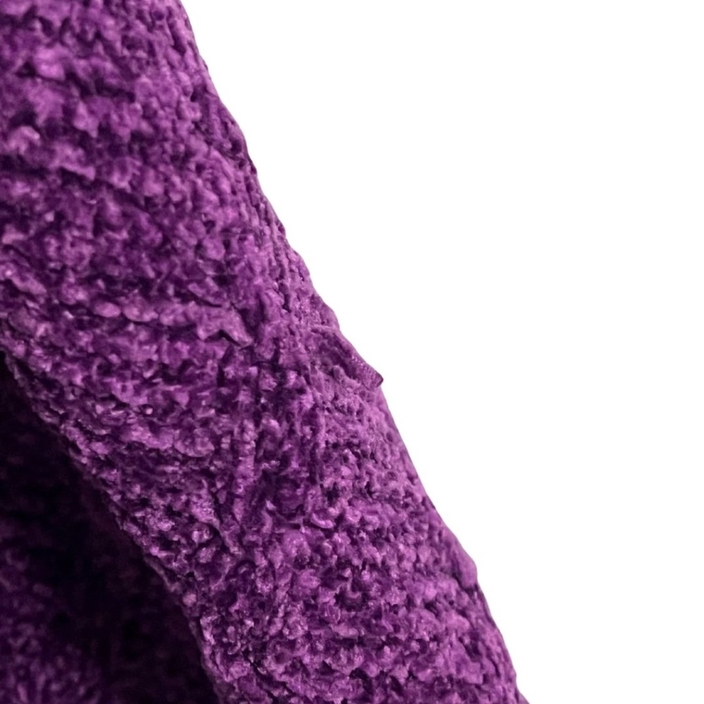 LuLaRoe Mimi Shawl Purple Chenille Fringe O/S – Limited Edition First Run - Picture 6 of 7